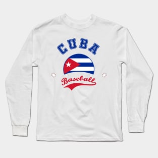 Cuba Baseball team Long Sleeve T-Shirt